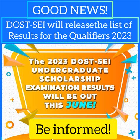 dost potential qualifiers 2023|P.